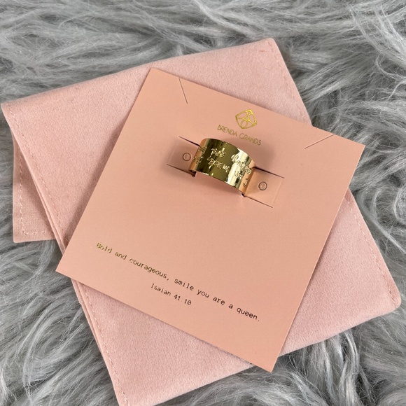 24K Gold Plated "Worthy" Ring - Picture 5 of 5